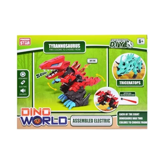 Cuburi constructii Robozaur cu sunete - Biplane Raptor Cuburi constructii Robozaur cu sunete - Biplane Raptor