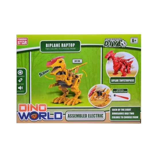 Cuburi constructii Robozaur cu sunete - Tanystropheus Cuburi constructii Robozaur cu sunete - Tanystropheus