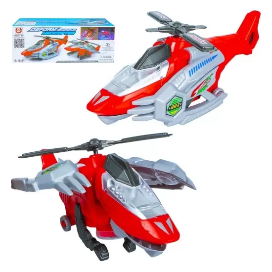 Elicopter transformabil cu lumina si sunet