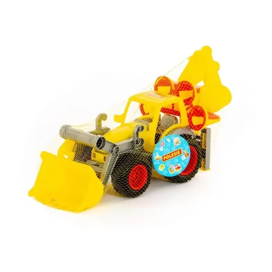 Excavator cu incarcator ConsTruck, 38x16x22 cm, Polesie Excavator cu incarcator ConsTruck, 38x16x22 cm, Polesie