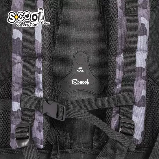 Ghiozdan anatomic pentru scoala Air Force S-COOL Ghiozdan anatomic pentru scoala Air Force S-COOL