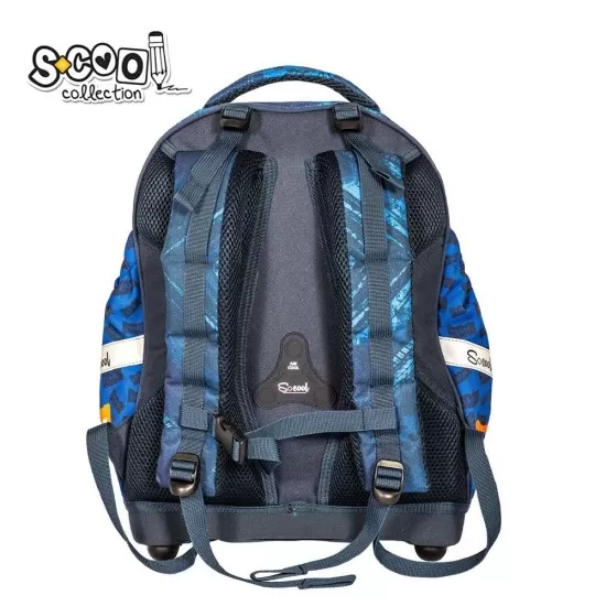 Ghiozdan anatomic pentru scoala Basketball S-COOL Ghiozdan anatomic pentru scoala Basketball S-COOL