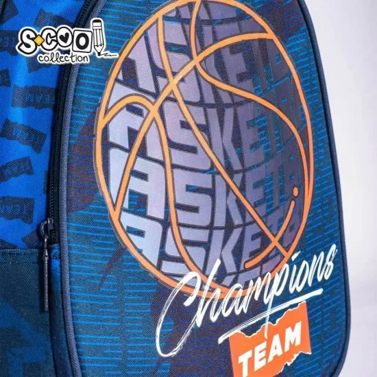 Ghiozdan anatomic pentru scoala Basketball S-COOL Ghiozdan anatomic pentru scoala Basketball S-COOL