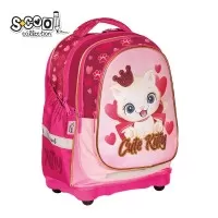 Ghiozdan anatomic pentru scoala Cute Kitty S-COOL