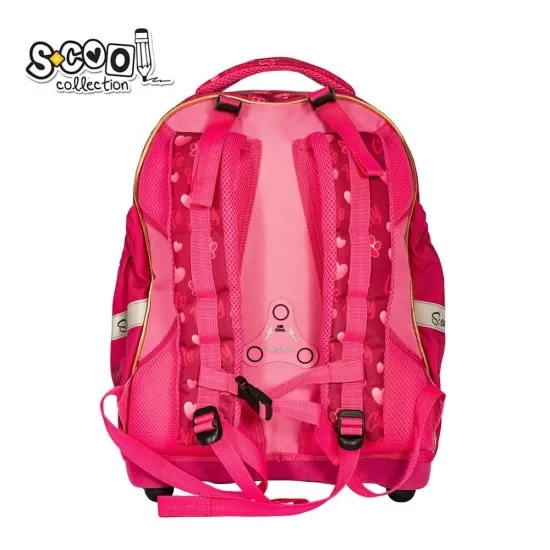 Ghiozdan anatomic pentru scoala Cute Kitty S-COOL Ghiozdan anatomic pentru scoala Cute Kitty S-COOL