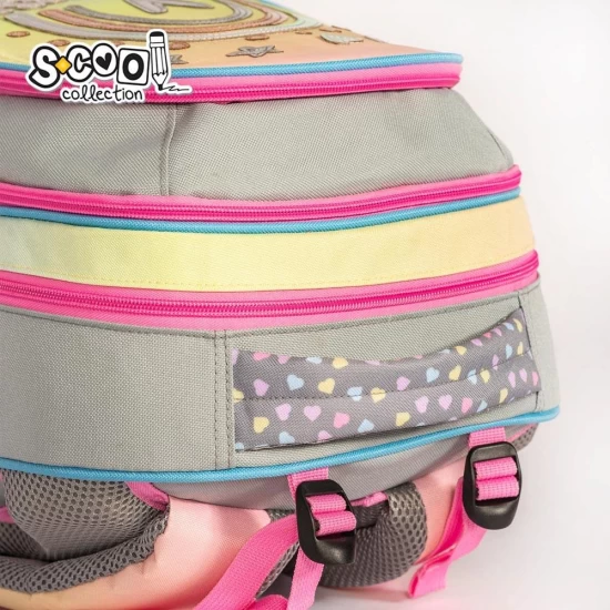 Ghiozdan anatomic pentru scoala Happiness S-COOL Ghiozdan anatomic pentru scoala Happiness S-COOL