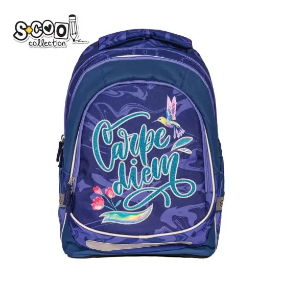 Ghiozdan anatomic pentru scoala Light Carpe Diem S-COOL Ghiozdan anatomic pentru scoala Light Carpe Diem S-COOL