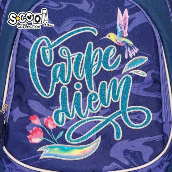 Ghiozdan anatomic pentru scoala Light Carpe Diem S-COOL Ghiozdan anatomic pentru scoala Light Carpe Diem S-COOL