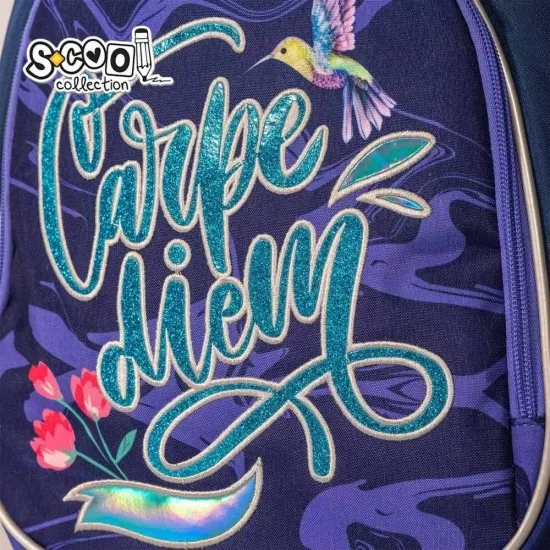 Ghiozdan anatomic pentru scoala Light Carpe Diem S-COOL Ghiozdan anatomic pentru scoala Light Carpe Diem S-COOL