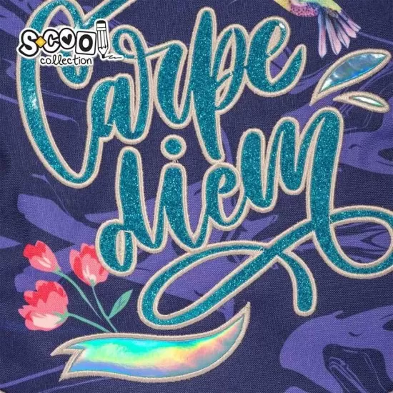 Ghiozdan anatomic pentru scoala Light Carpe Diem S-COOL Ghiozdan anatomic pentru scoala Light Carpe Diem S-COOL