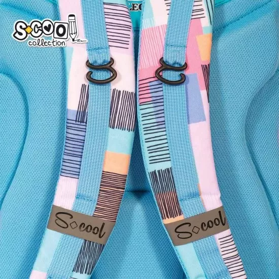 Ghiozdan anatomic pentru scoala Light It's Ok S-COOL Ghiozdan anatomic pentru scoala Light It's Ok S-COOL