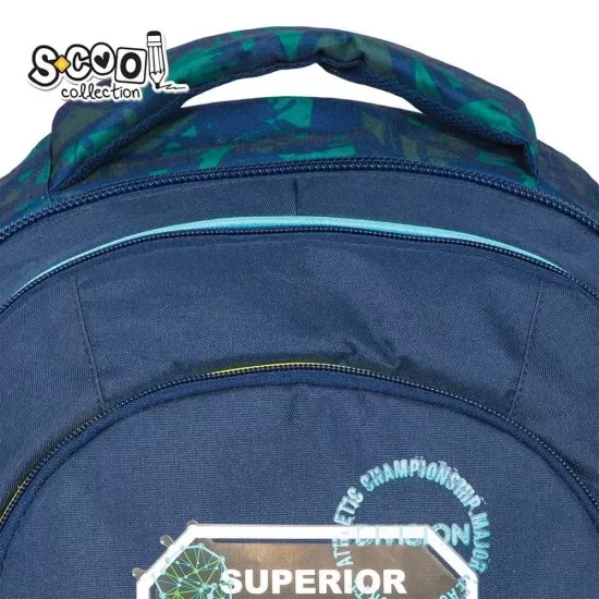 Ghiozdan anatomic pentru scoala Light Superior S-COOL Ghiozdan anatomic pentru scoala Light Superior S-COOL