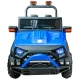 Jeep cu acumulator si 2 motoare 12V albastru Jeep cu acumulator si 2 motoare 12V albastru