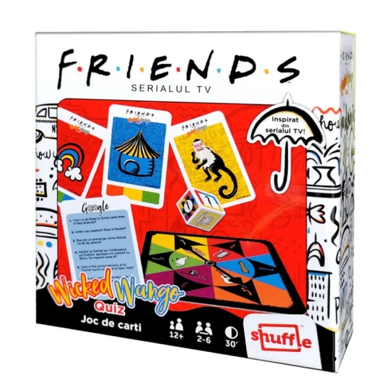 Joc de societate Friends Wicked Wango Cartamundi Joc de societate Friends Wicked Wango Cartamundi
