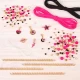 Set creativ Juicy Couture 2 in 1 Mega Set cu 435 piese Set creativ Juicy Couture 2 in 1 Mega Set cu 435 piese