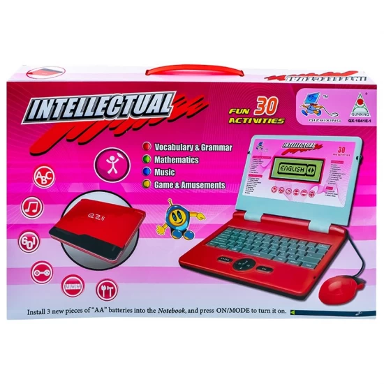 Laptop educativ pentru copii, rosu