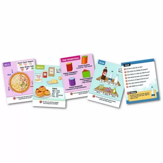 Joc educativ Memorace - Sa invatam matematica Joc educativ Memorace - Sa invatam matematica