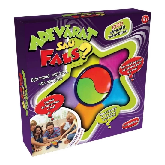 Joc de societate - Adevarat sau fals Joc de societate - Adevarat sau fals