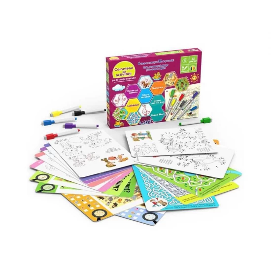 Joc educativ Noriel Games - Carnetelul cu activitati Joc educativ Noriel Games - Carnetelul cu activitati