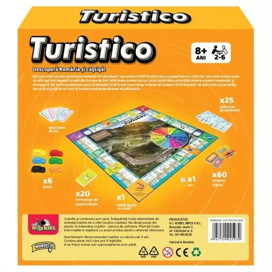 Joc de societate Turistico Joc de societate Turistico
