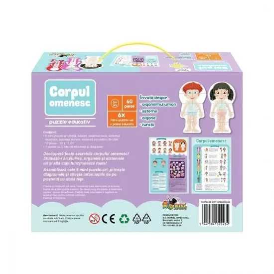 Puzzle Corpul omenesc Puzzle Corpul omenesc