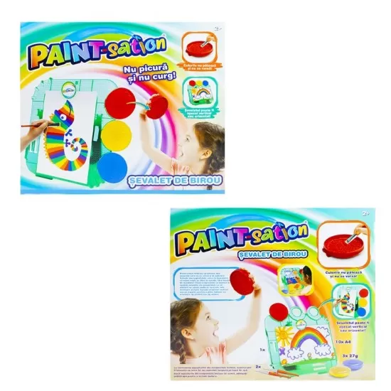 Sevalet pentru copii Paint-Station Table Top Easel Sevalet pentru copii Paint-Station Table Top Easel