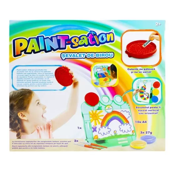 Sevalet pentru copii Paint-Station Table Top Easel Sevalet pentru copii Paint-Station Table Top Easel