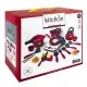 Set de joaca accesorii bucatarie cu plita electrica 22 piese Set de joaca accesorii bucatarie cu plita electrica 22 piese
