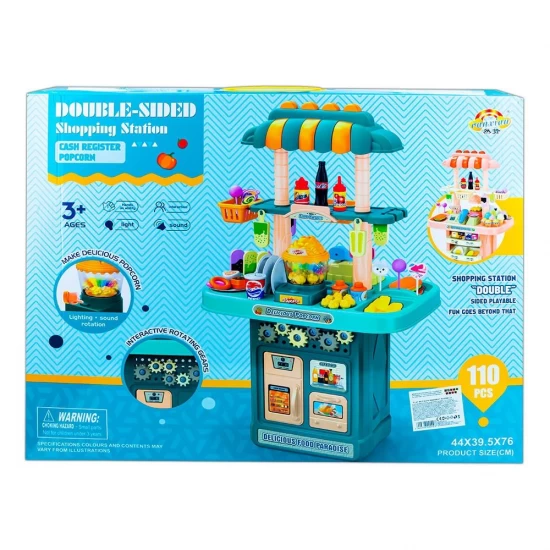 Set de joaca Supermarket 110 piese Set de joaca Supermarket 110 piese