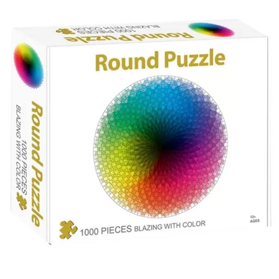 Puzzle 1000 piese Roata culorilor Puzzle 1000 piese Roata culorilor