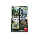 Puzzle Jurassic World 4x54 piese Dino Toys Puzzle Jurassic World 4x54 piese Dino Toys