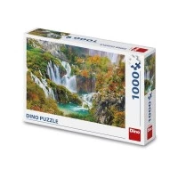 Puzzle lacurile Plitvice 1000 piese Dino Toys