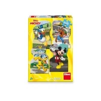 Puzzle Mickey 4x54 piese Dino Toys