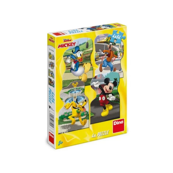 Puzzle Mickey 4x54 piese Dino Toys Puzzle Mickey 4x54 piese Dino Toys