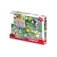 Puzzle Mickey si Minnie 3x55 piese Dino Toys Puzzle Mickey si Minnie 3x55 piese Dino Toys