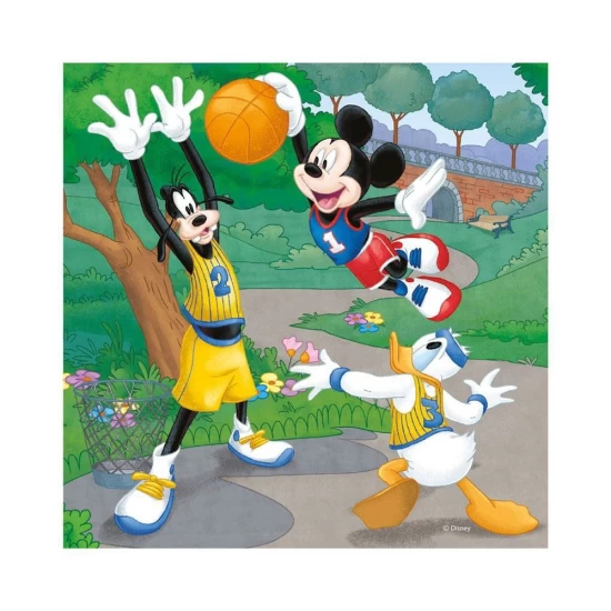 Puzzle Mickey si Minnie 3x55 piese Dino Toys Puzzle Mickey si Minnie 3x55 piese Dino Toys