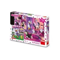 Puzzle Minnie 3x55 piese Dino Toys