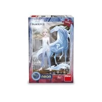 Puzzle neon Frozen 100 piese Dino Toys