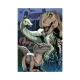 Puzzle neon Jurasic World 100 piese Dino Toys