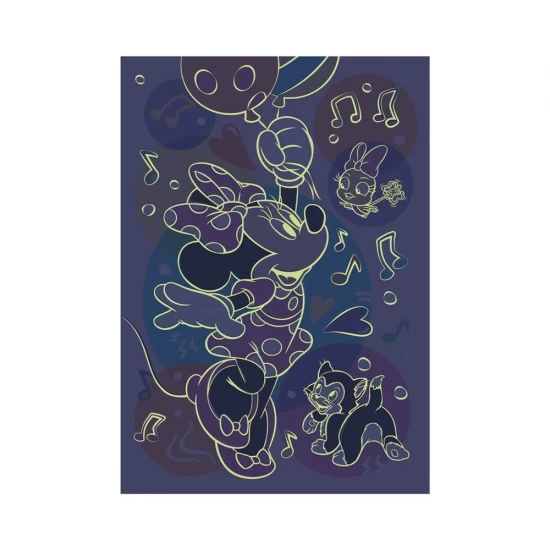 Puzzle neon Minnie 100 piese Dino Toys Puzzle neon Minnie 100 piese Dino Toys