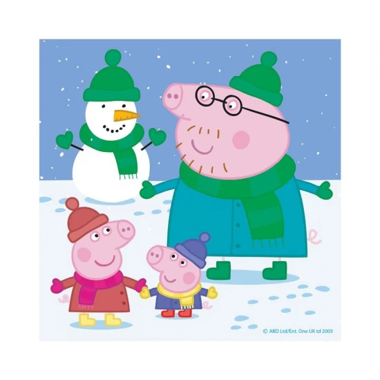 Puzzle Peppa Pig 3x55 piese Dino Toys