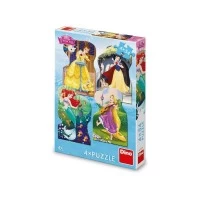 Puzzle Printese 4x54 piese Dino Toys