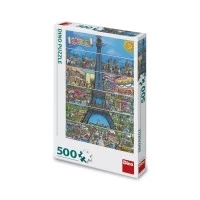 Puzzle Turnul Eiffel 500 piese Dino Toys