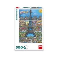 Puzzle Turnul Eiffel 500 piese Dino Toys