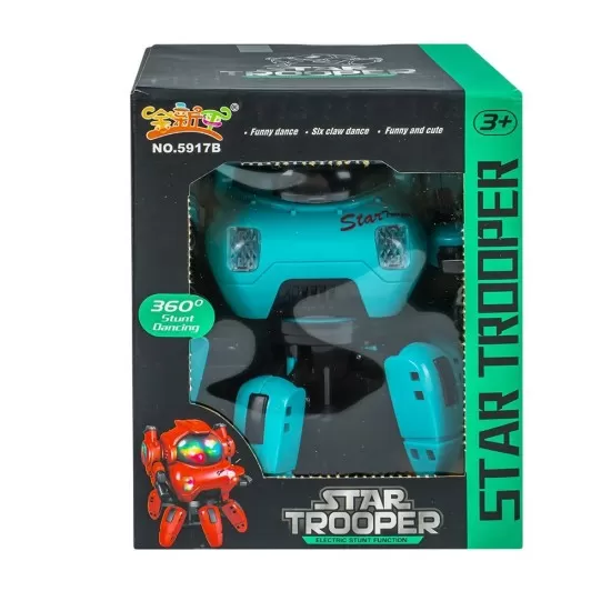 Robot Star Trooper cu sunete si lumini Robot Star Trooper cu sunete si lumini