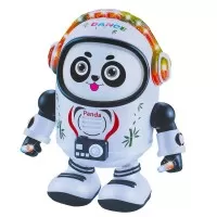Robot dansator Panda cu sunete si lumini