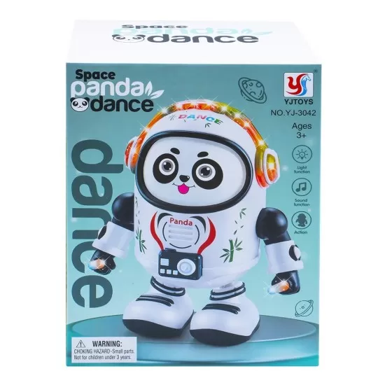 Robot dansator Panda cu sunete si lumini Robot dansator Panda cu sunete si lumini