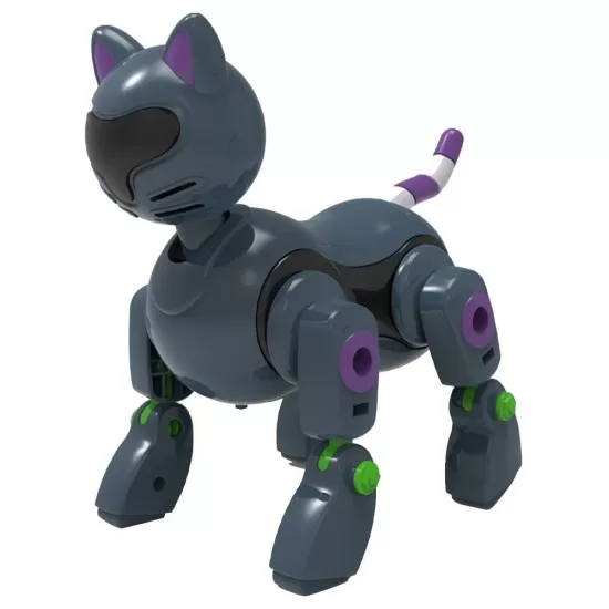 Jucarie interactiva robot pisica Robo-Cat Jucarie interactiva robot pisica Robo-Cat