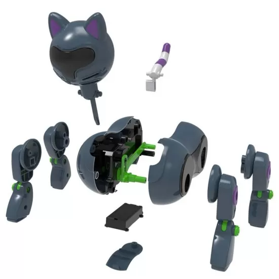 Jucarie interactiva robot pisica Robo-Cat Jucarie interactiva robot pisica Robo-Cat