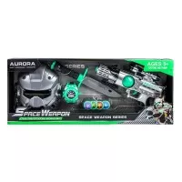 Set de joaca cu pistol, masca si ceas Space Weapon Aurora